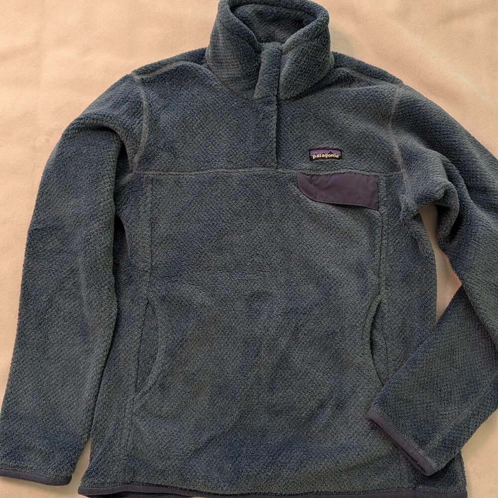 PATAGONIA RE-TOOL SNAP FLEECE - WMNS M - EXCELLENT PRE-OWNED